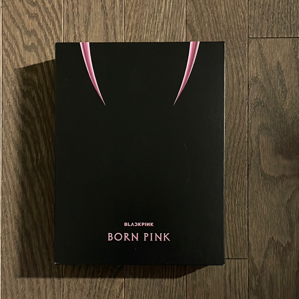 Black Box with Pink 'Born Pink' Design